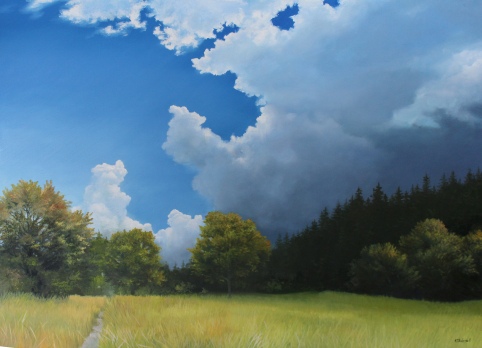 Late Summer Sky 30 x 40 oil on canvas $4,850.jpg